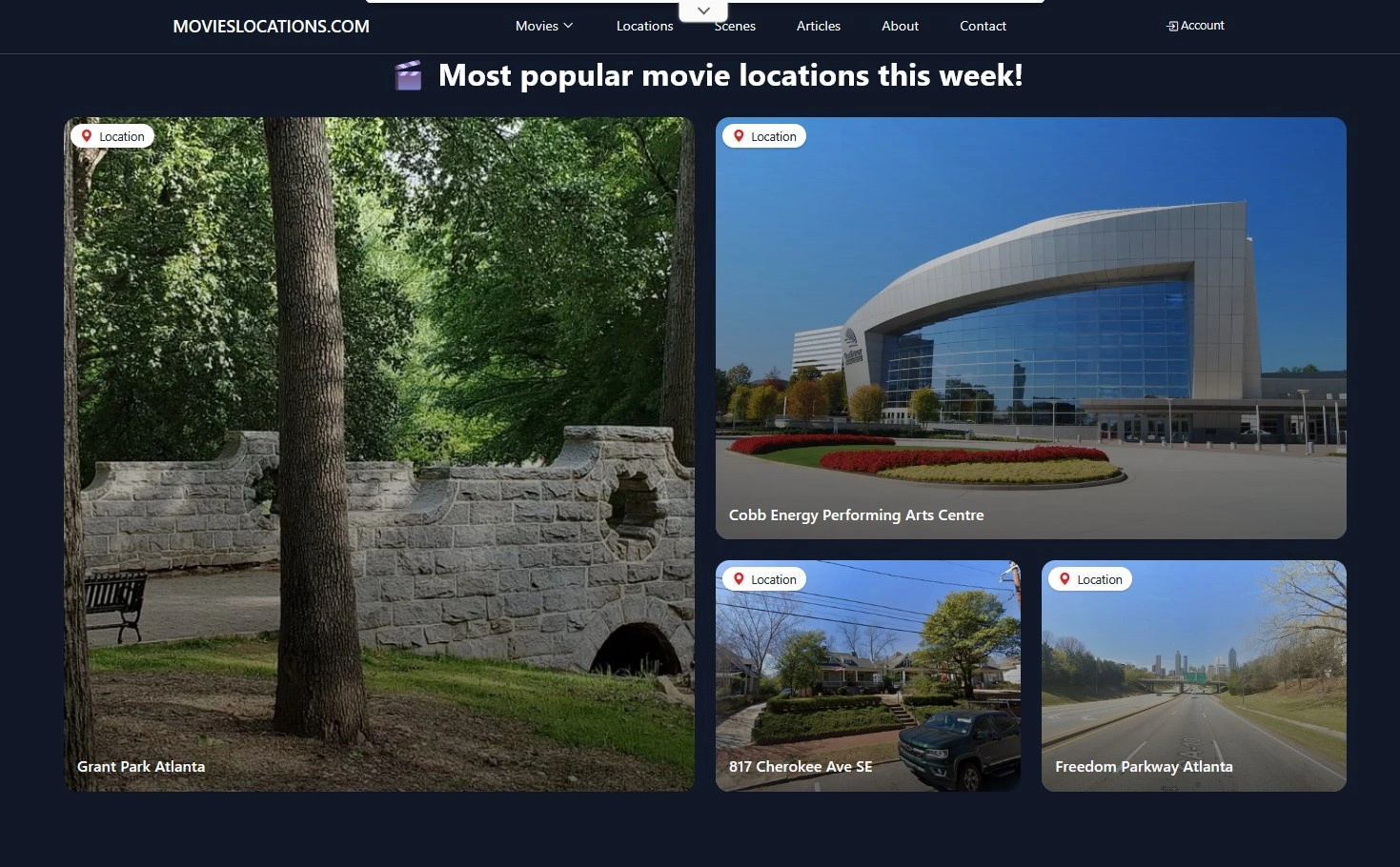 MoviesLocations.com – serwis o lokalizacjach filmowych