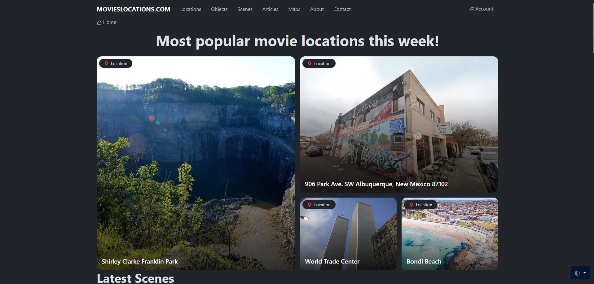 MoviesLocations Preview